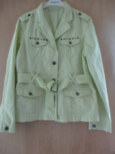 Jacke blazer mit gürtel - jacke,