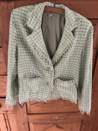 Damen boucle blazer - blazer, mit