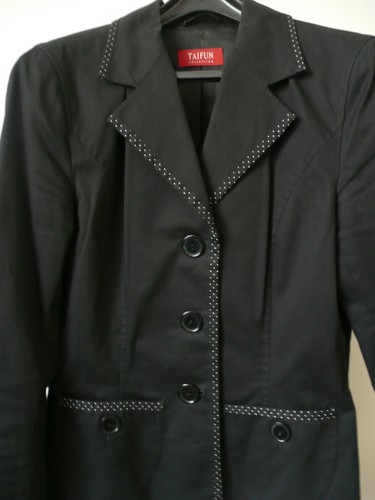 Taifun schwarzer blazer mit - blazer,
