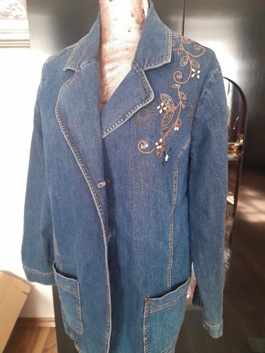 Damen jeans blazer - jeans, jacke