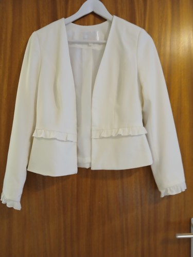 Cremfarbener blazer 36 - blazer, gr.
