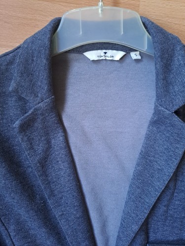 Blazer aus sweat baumwolle - sweat, 36