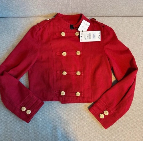 Blazer mit goldenen knöpfe - blazer,