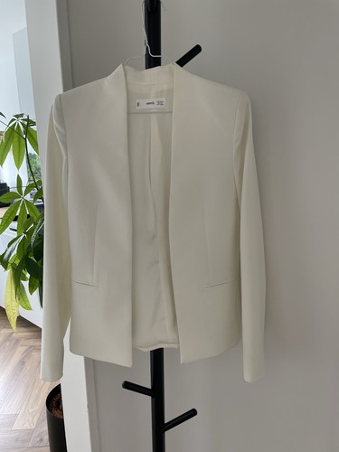 Blazer weiss mango - blazer,
