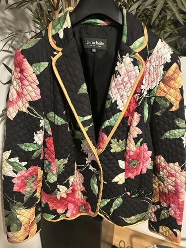 Vintage quilted blazer - vintage,