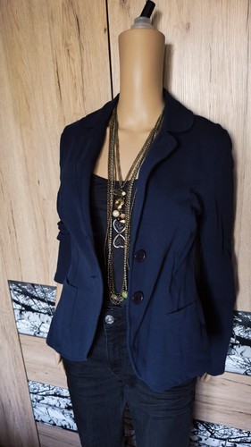 Sweatblazer blaue navy - sweatblazer, m