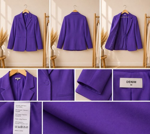 Eleganter damenblazer 36 - damenblazer,