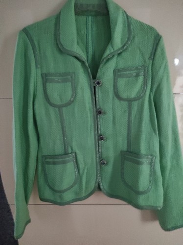 Blazer jacke grün mit - blazer,